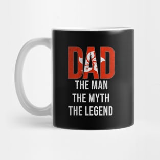 Hong Kongese Dad The Man The Myth The Legend - Gift for Hong Kongese Dad With Roots From Hong Kongese Mug